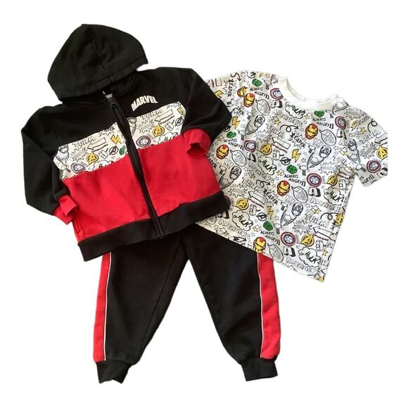 Marvel Superhero 3 Piece Outfit - Picture 1 of 8